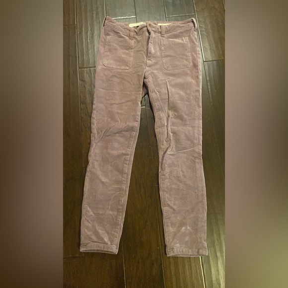 Anthropologie Pilcro and the Letterpress High Rise Corduroy Pants Size 28 - Picture 2 of 3